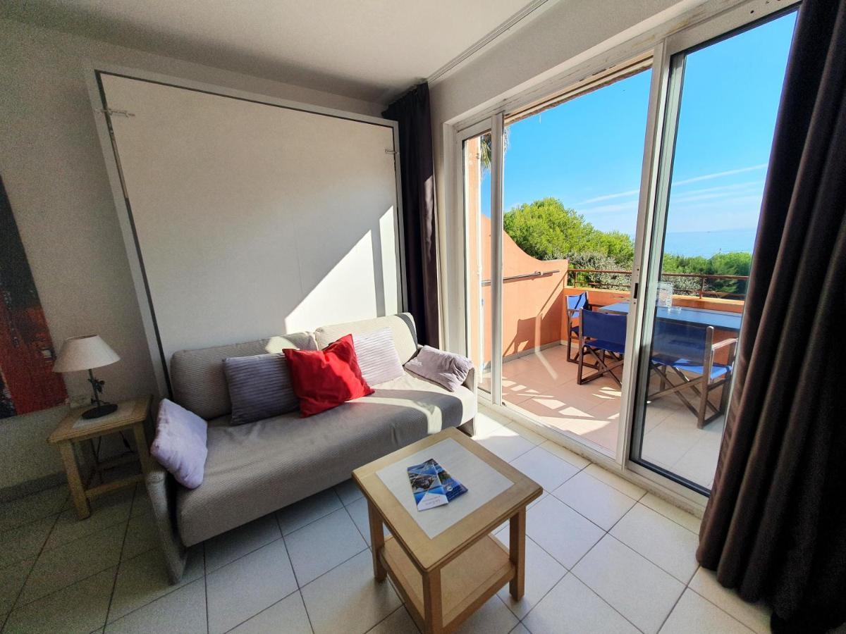 T2 Vue Mer 50M De La Plage A Giens Hyères Exteriér fotografie