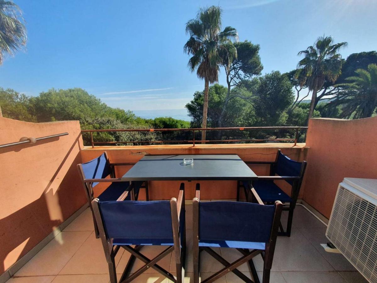 T2 Vue Mer 50M De La Plage A Giens Hyères Exteriér fotografie
